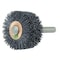 Weiler Bore-Rx 2"Dia.  Brush Deburring .026/120CG Crimped Fill, 3/8" Stem 17215 - alternate 1